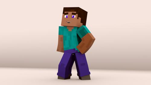 TimCreations Free Minecraft Rig preview image